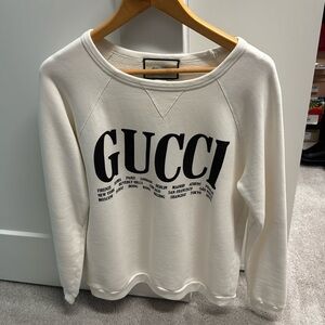 Nearly new Gucci city sweatshirt